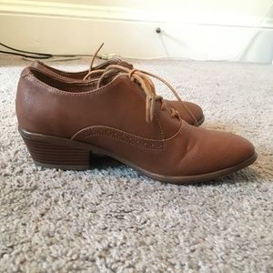 Brown Oxfords - Size 5.5